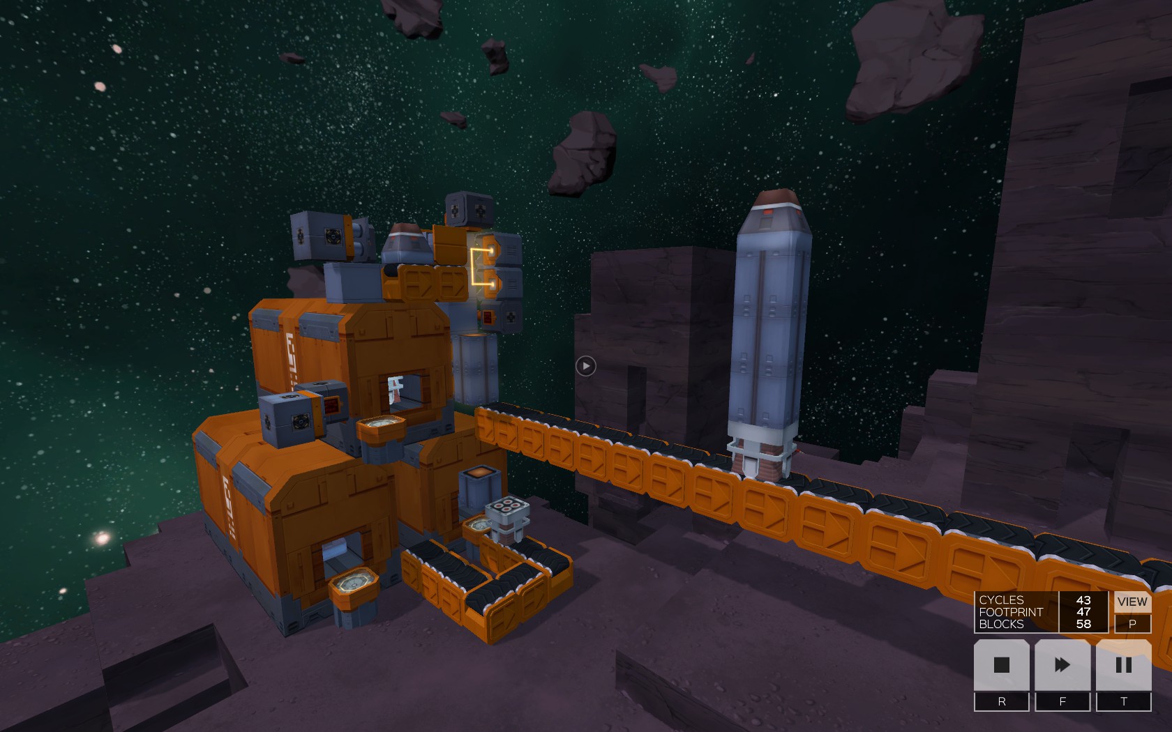 Infi Factory Review: Infinifactory | Gold-Plated Games